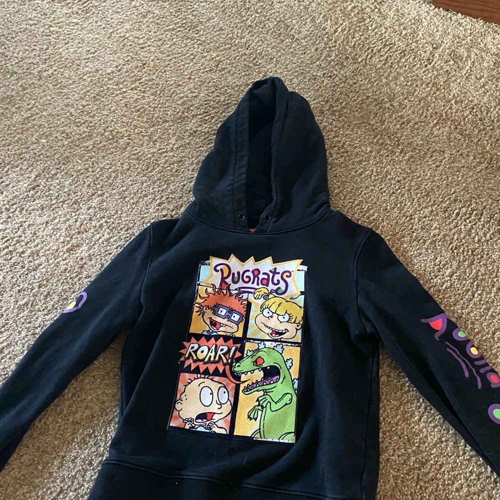 Rugrats hoodie size children XL worn once